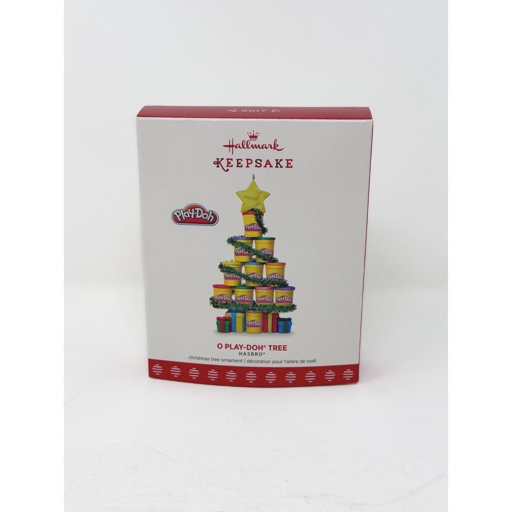 Hallmark Keepsake O Play Doh Tree Ornament 2017 Hasbro Christmas Box